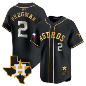 Men’s Houston Astros Texas Patch Vapor Premier Limited Jersey – All Stitched