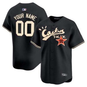 Houston Astros Cactus Jack Vapor Premier Limited Custom Jersey V2 – Stitched