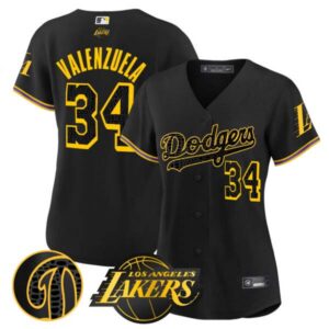 Women’s Dodgers Cool Base Mamba Jersey – All Stitched