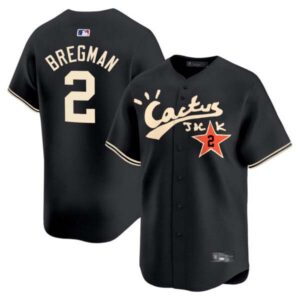 Men’s Houston Astros Cactus Jack Vapor Premier Limited Jersey V2 – Stitched