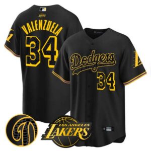 Men’s Dodgers Cool Base Mamba Jersey – All Stitched