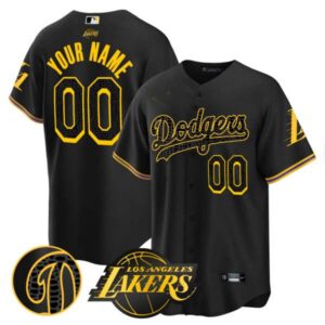 Dodgers Cool Base Mamba Custom Jersey – All Stitched