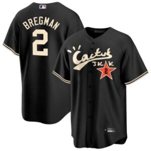 Men’s Houston Astros Cactus Jack Cool Base Jersey V2 – Stitched
