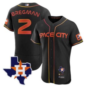 Men’s Astros 2024 Space City Flex Base Jersey – Texas Patch – All Stitched