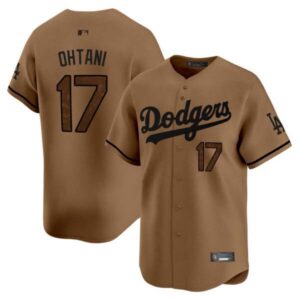Shohei Ohtani Los Angeles Dodgers Brown Jersey – All Stitched