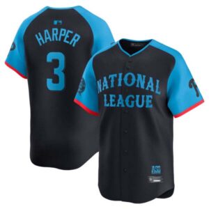National League 2024 All-Star Game Limited Jersey – Navy – All Stitched