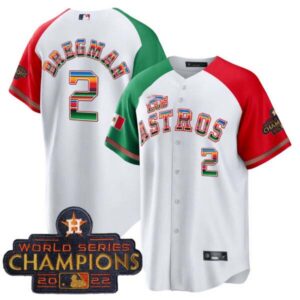 Men’s Houston Astros Los Astros Mexico Jersey – All Stitched