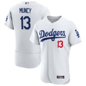 Max Muncy Los Angeles Dodgers White Jersey – All Stitched