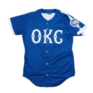 Oklahoma City Dodgers OKC Blue Jersey – All Stitched