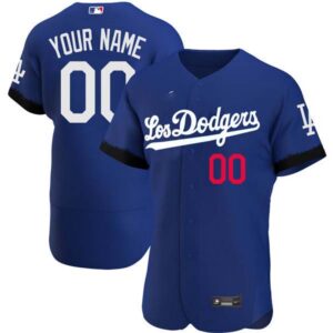 Los Angeles Dodgers Custom City Connect Jersey – All Stitched