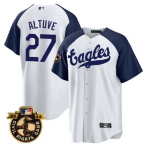 Men’s Astros Throwback 1950 Houston Eagles Jersey – All Stitched