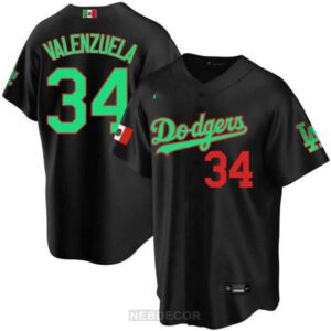 Men’s Los Angeles Dodgers Mexican Heritage Jersey – All Stitched