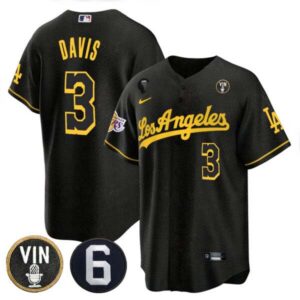 Men’s Split Dodgers – Lakers Cool Base Jersey – All Stitched