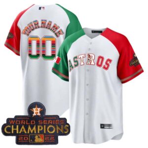 Astros Mexico Cool Base Limited Custom Jersey V3 – All Stitched