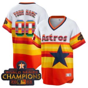 Astros Mexico Cool Base Limited Custom Jersey V2 – All Stitched