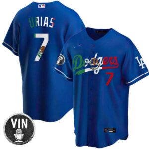 Dodgers Julio Urias Mexico Special Jersey – All Stitched