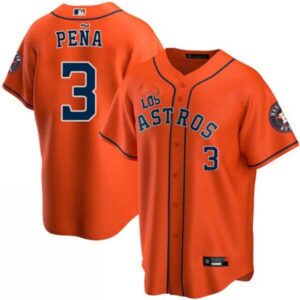 Jeremy Pena Los Astros Orange Jersey – All Stitched