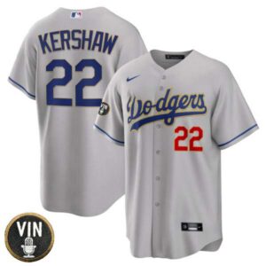 Women’s Los Angeles Dodgers Vin Scully Patch Gold Trim Jersey – All Stitched