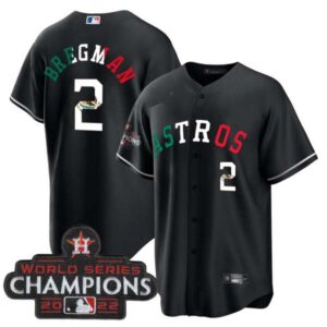 Men’s Astros 2023 Mexico Jersey – All Stitched