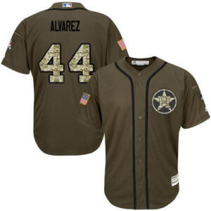 Yordan Alvarez Houston Astros Salute To Service Jersey – All Stitched