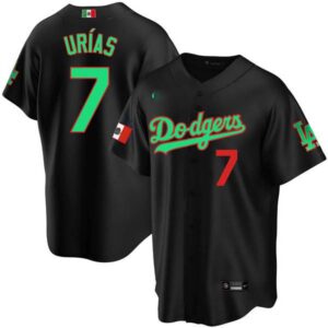 Julio Urias Los Angeles Dodgers Mexico Jersey – All Stitched