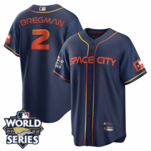Men’s Houston Astros 2022 World Series Space City Player Jersey – All Stitched