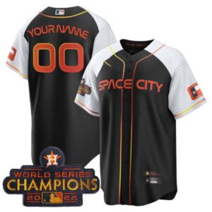 Astros 2023 Space City Champions Alternate Cool Custom Jersey – All Stitched