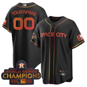 Astros 2023 Space City Champions Custom Jersey – All Stitched