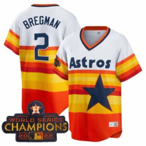 Men’s Astros 2023 Gold Cool Base Collection Jersey – All Stitched