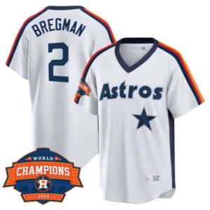 Houston Astros Home Cooperstown 2022 Champions Limited Player Jersey – All Stitched
