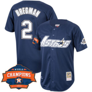 Houston Astros Mitchell & Ness Cooperstown 2022 Champions Limited Jersey – All Stitched