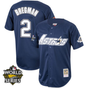 Houston Astros Mitchell & Ness Cooperstown 2022 World Series Player Jersey – All Stitched