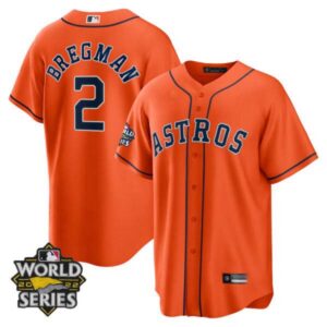 Youth’s Houston Astros Alternate 2022 World Series Player Jersey – All Stitched