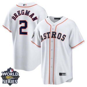 Men’s Houston Astros 2022 World Series Home Player Jersey – White – All Stitched