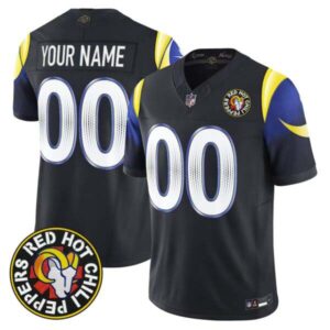 Red Hot Chili Peppers x Los Angeles Rams Vapor Limited Custom Jersey – All Stitched
