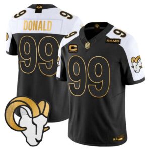 Men’s Los Angeles Rams 2024 Gold Vapor Limited Jersey – All Stitched