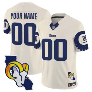 Rams Special Vapor Limited Custom Jersey V2 – All Stitched