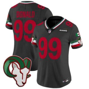 Women’s Rams Mexico Vapor Limited Jersey – All Stitched