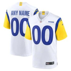 Los Angeles Rams Custom Game Jersey – All Stitched