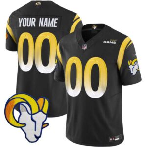 Rams Vapor Limited Custom Jersey V2 – All Stitched
