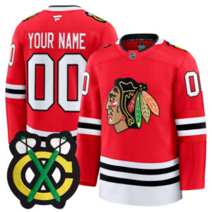 Chicago Blackhawks Premium Custom Jersey – All Stitched