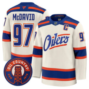 Edmonton Oilers 2025 26 Premium Jersey – All Stitched