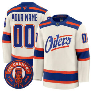 Edmonton Oilers 2025 - 26 Premium Custom Jersey – All Stitched