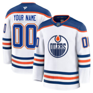 Edmonton Oilers 2025 Premium Custom Jersey – All Stitched