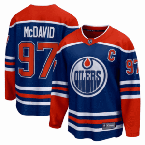 Connor McDavid Edmonton Oilers Royal Jersey – All Stitched