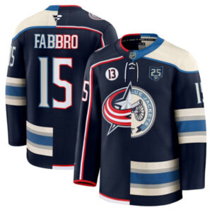 Columbus Blue Jackets Split #13 Johnny Gaudreau Patch Jersey – All Stitched