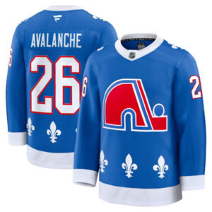 Colorado Avalanche 26 Premium Custom Jersey – All Stitched