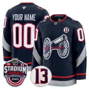 Columbus Blue Jackets 2025 Stadium Series & #13 Johnny Gaudreau Patch Premium Custom Jersey – All Stitched