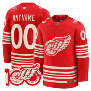 Detroit Red Wings Centennial Season Premium Custom Jersey – All Stitched