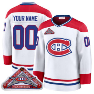 Montreal Canadiens Timeless Premium Custom Jersey – All Stitched